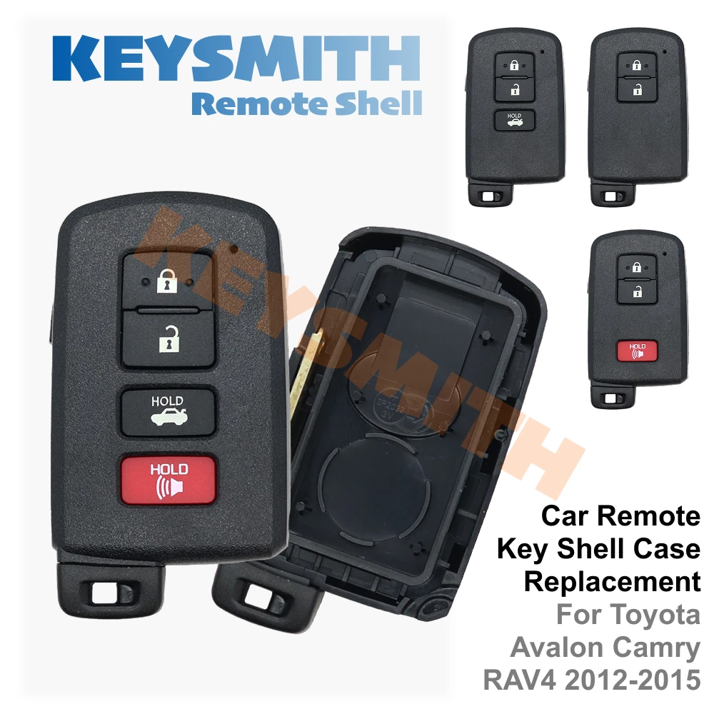 Keysmith Custodia Premium Per Chiave Toyota Avalon Camry RAV4 2012-2015-image