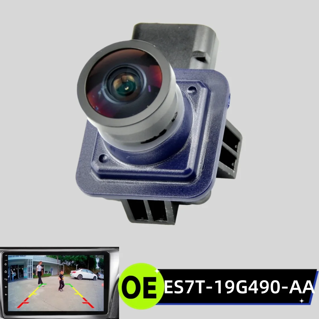 OEM ES7T-19G490-AA for Ford Fusion 2013 2014 2015 2016 New Rear View Backup Parking Vehicle HD Car Camera