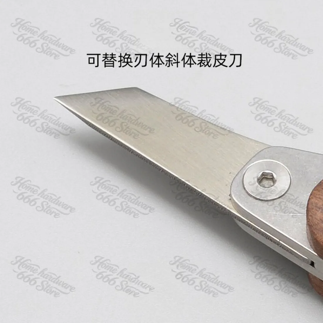 Replaceable Blade Leather Craft Hand-cut Leather Knife Left and Right Hand Universal Oblique 14mm