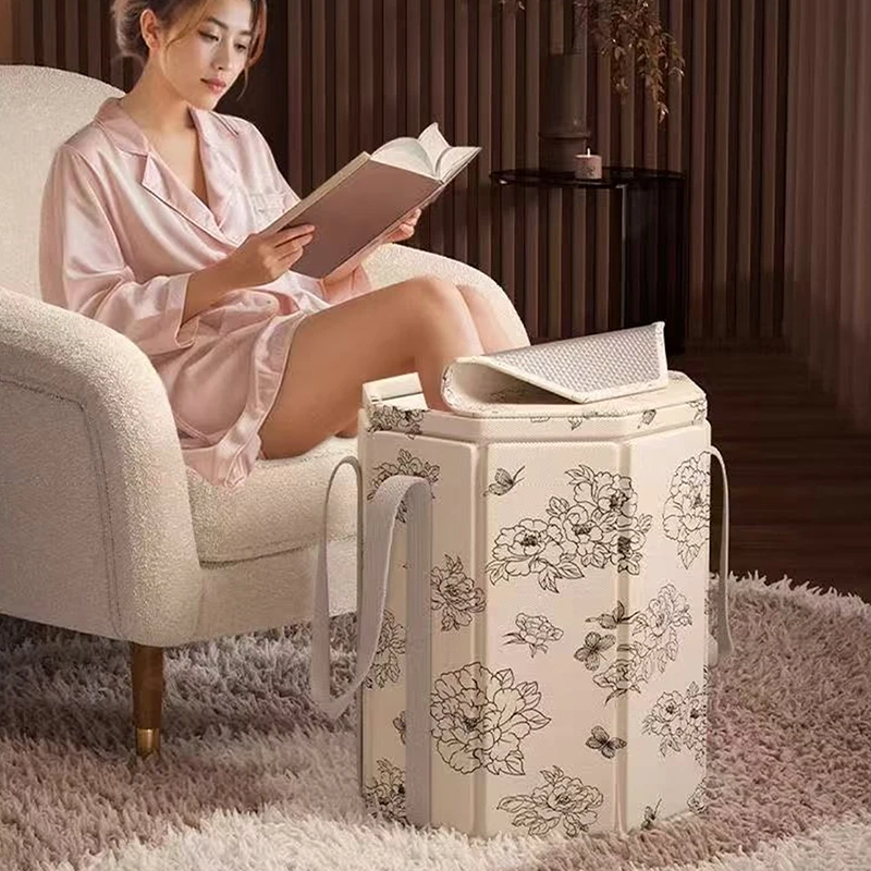 Foot Bath Bag On Calf, Foldable Foot Bath Tub, Portable Home Bedroom, Winter Foot Bath Tub, Foot Soaking Tub, Insulation, Trave