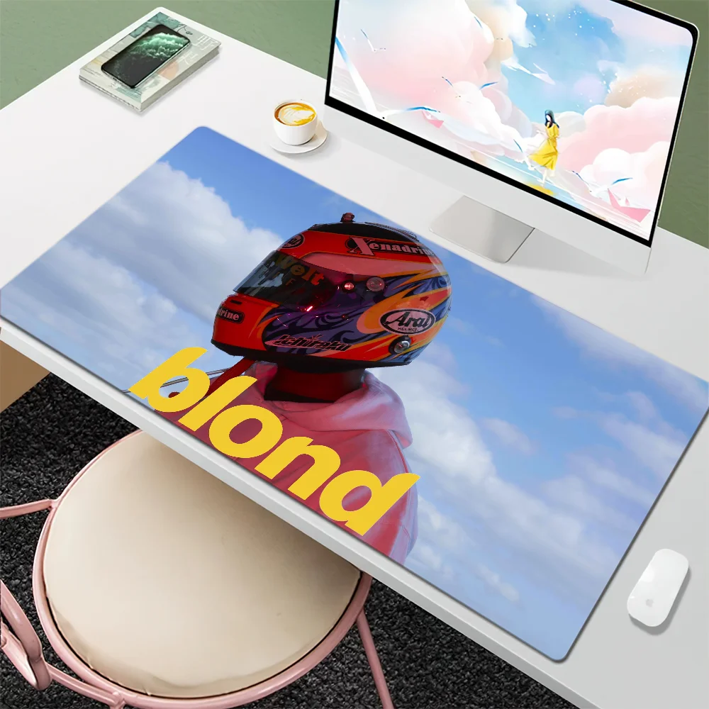 Ocean B-Blonde Singer F-Frank Mouse Pad Desk Mat Large Non-slip Anti-fray Keyboard Ergonomic Office Rubber PC Home Custom