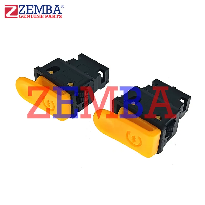 

2PCS 2 PIN ELECTRIC START SWITCH BUTTON STARTER SWITCH FOR GY6 MOPED SCOOTER GO KART BIZ110 SMASH110