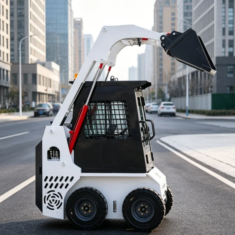 

Customized Skid Steer Vehicle, Upgraded Skid Steer Loader, Mini Skid Steer Loader, Loading & Unloading Skid Steer Transporter