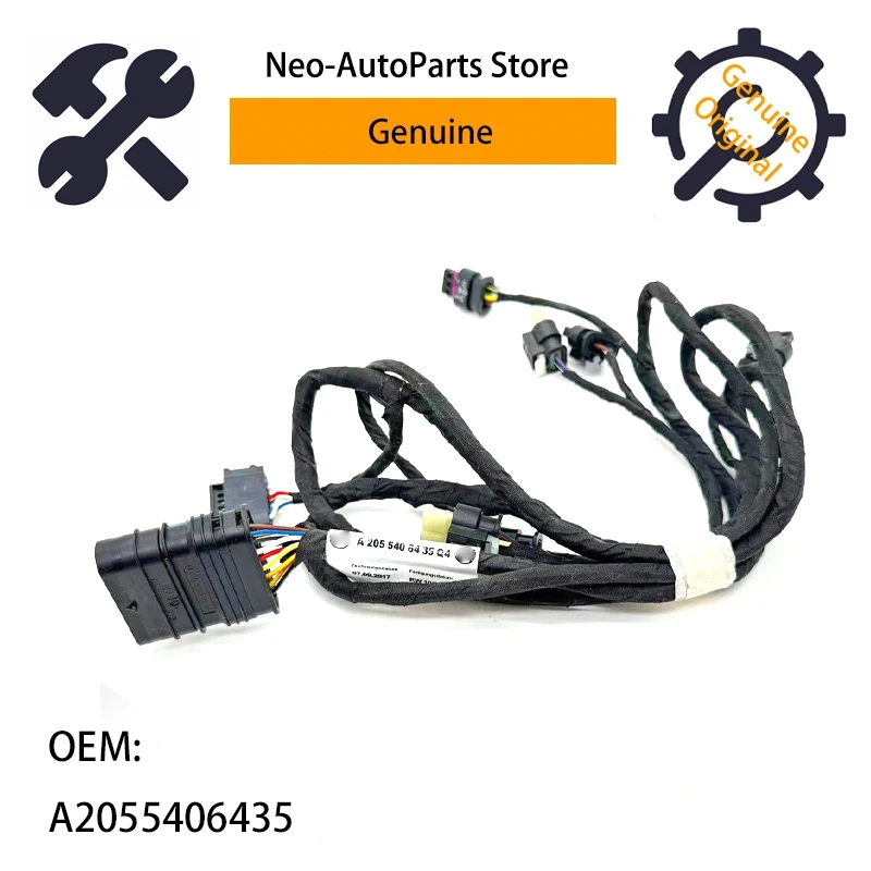 

A2055406435 Genuine Front Bumper Electrical Wiring Harness PDC Sensor Wiring For Mercedes Benz C OEM 2055406435