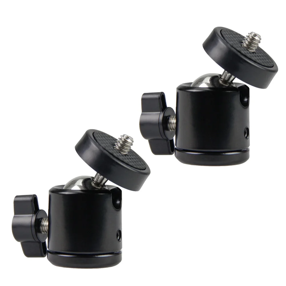 

2pcs Aluminum Alloy Ball Head 30 90 Degree Adjustable Damping Slide Platform For Camera Tripod Mount Panoramic Scale