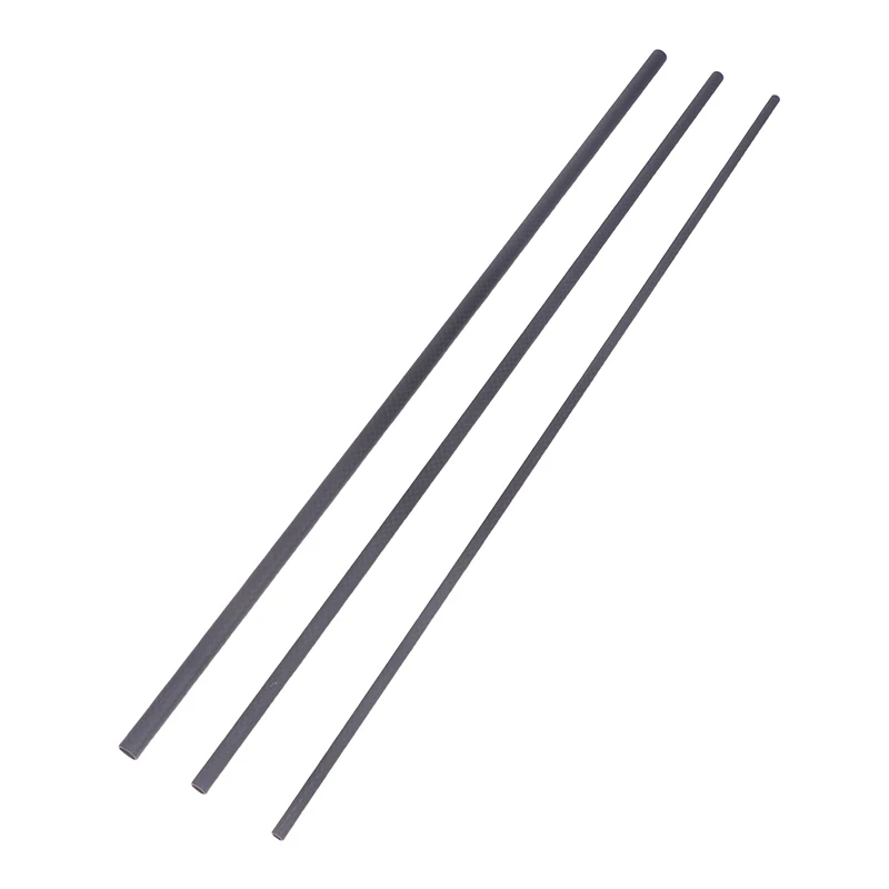 Drone Accessory - Precision CNC Cut Matte Plain Carbon Fiber Tube, 500mm Length, Available in OD6*4mm 8*6mm 10*8mm