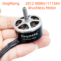 1PCS/4PCS DogMang 2812 900KV/1115KV Brushless Motor 5-8S Titanium Alloy Hollow Shaft 7-9inch Propeller For RC FPV Drone Motor