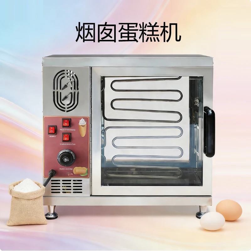 الجملة 16 قطعة العصي الخشبية الكهربائية مدخنة كعكة فرن صانع آلة مدخنة كعكة بكرات الآيس كريم الهراء صانع مخروط