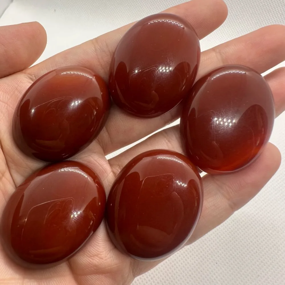 Red Agate Stone pendants for femme Diy Jewelry making women accessories necklace with crystal Stones Big Large 5pc amulet charms