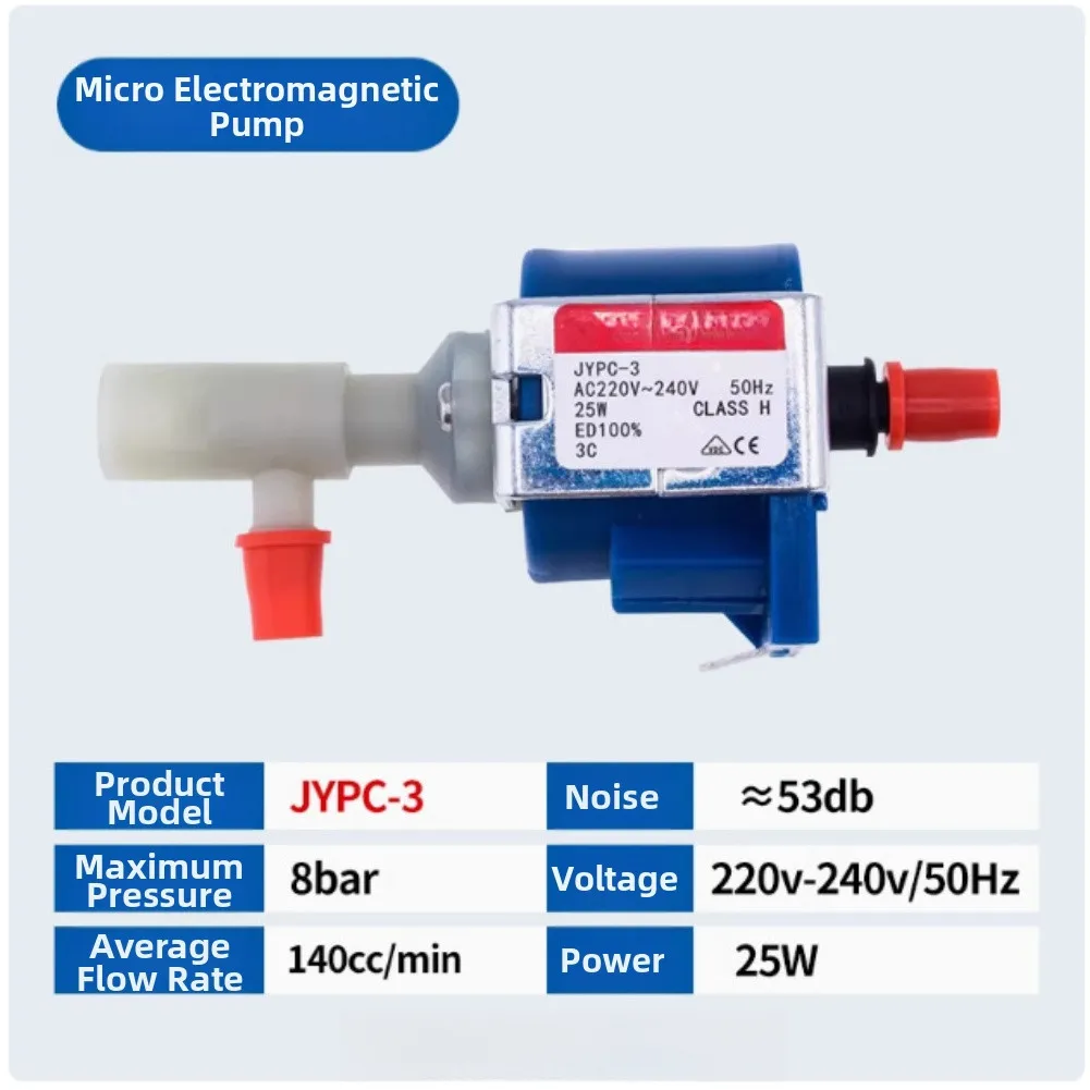JYPC-2 3 4 5 Electromagnetic Solenoid Water Pump For Hoover Carpet Cleaner Electric Iron Garment Steamer Coffee Machine Parts