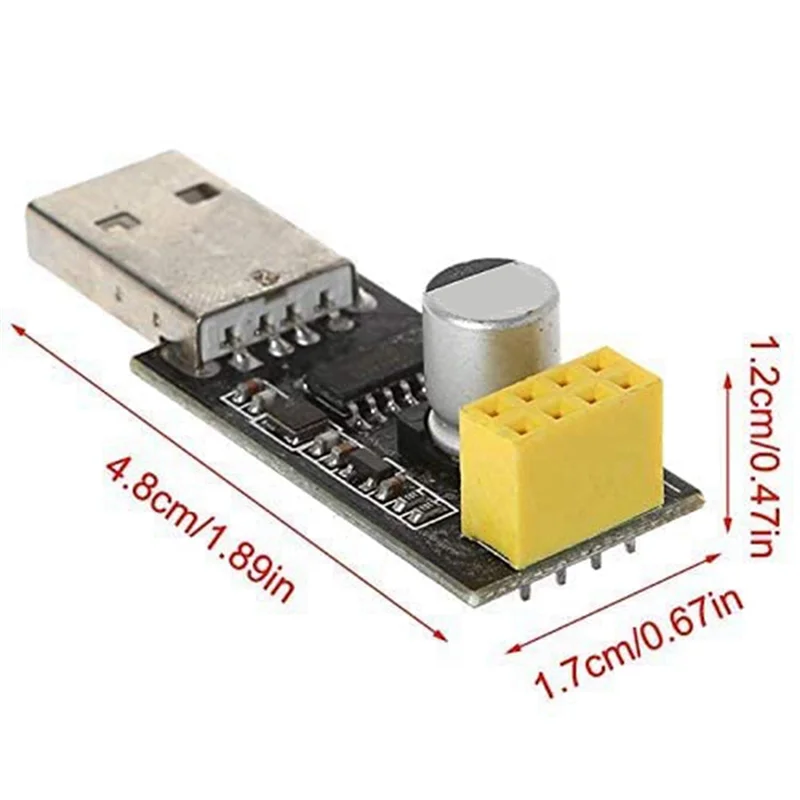 Well Made-USB To ESP8266 Serial Port WIFI Module Adapter Board For Arduino Communication Microcontroller Development Board