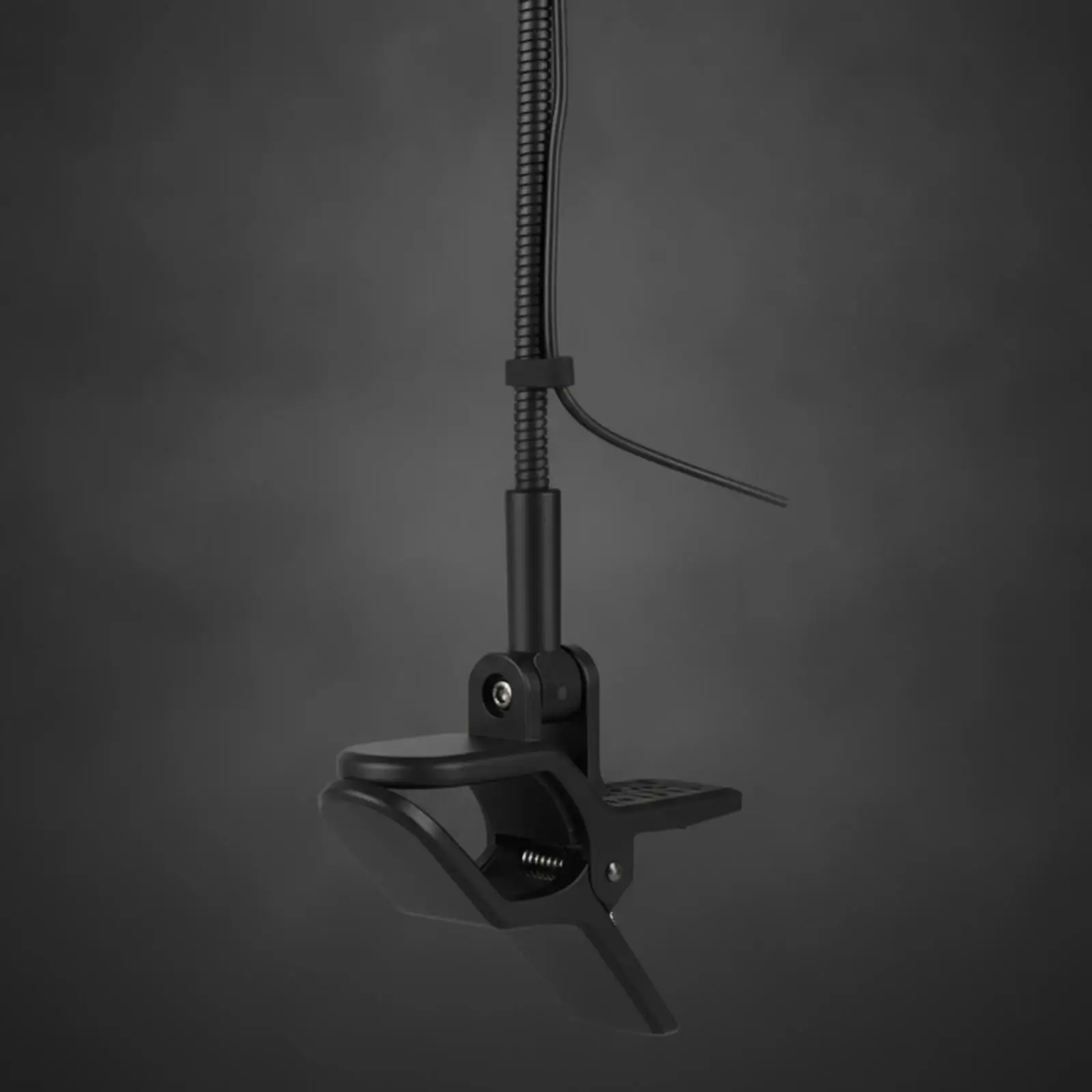 Attachable Condenser Pickup with Gooseneck Stem Saxophone Pickup Directional for Live Performance, Audio Capture, Live