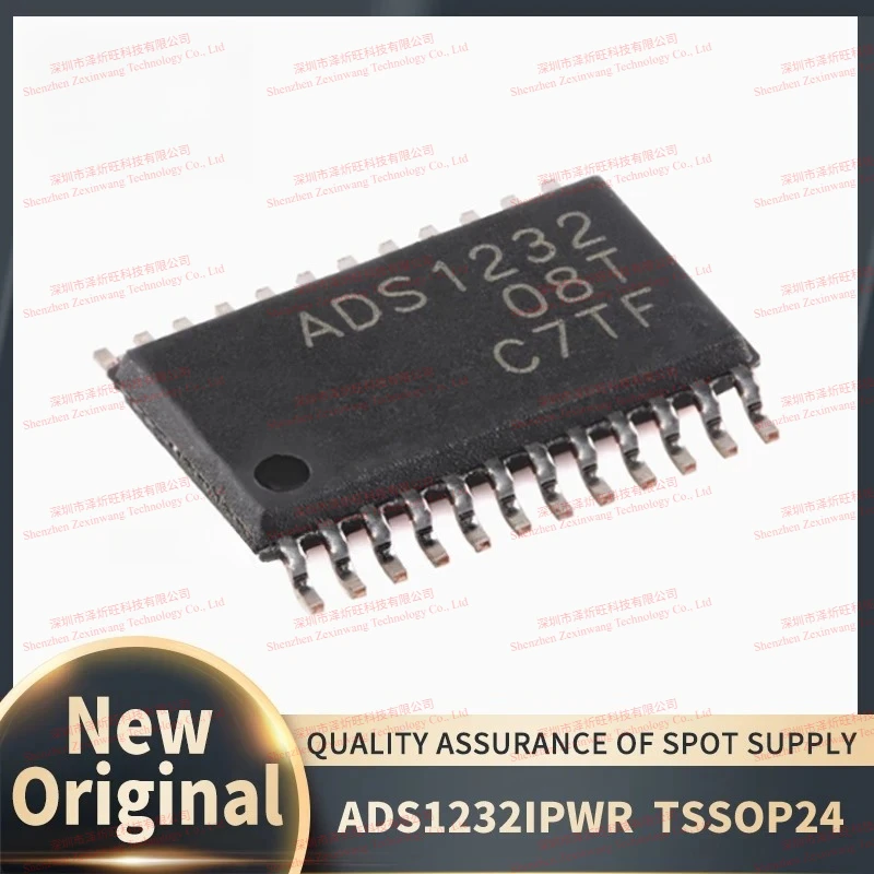 (5PCS-10PCS/Lot)100% New Original ADS1232IPWR ADS1232IPW ADS1232 TSSOP24 Digital-to-analog Converter