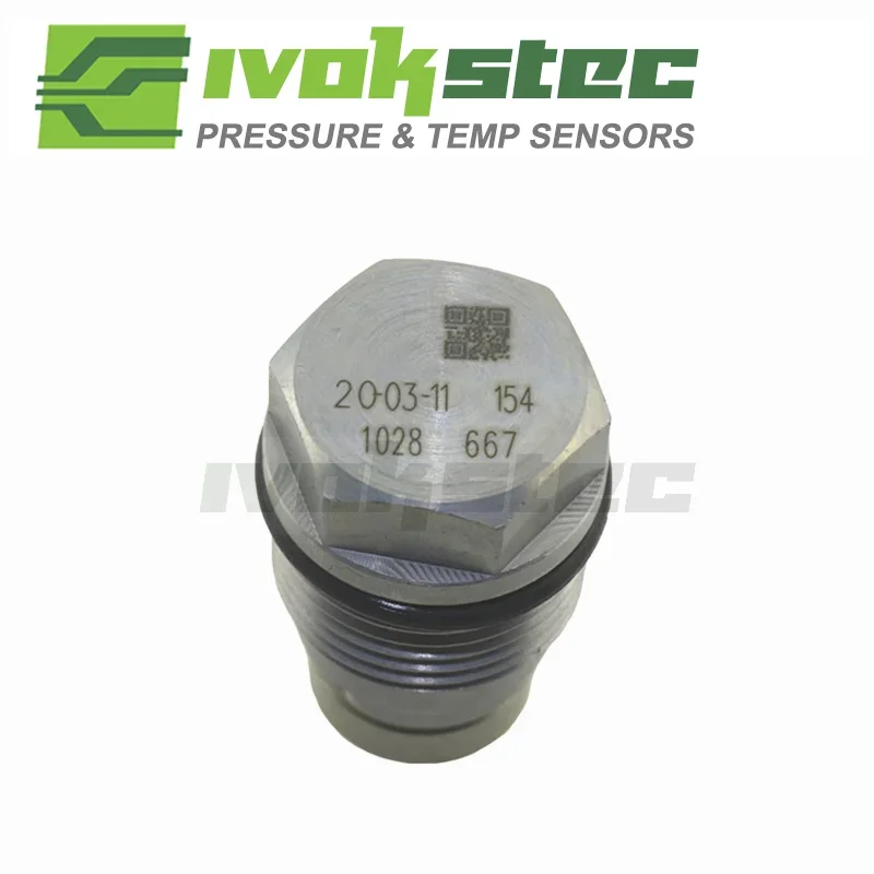 Repair Kit Set/Rail Pressure Sensor+Relief Limiter Valve For Volvo Excavators EC140D EC200B Wheel Loaders L105 21407309/20793590
