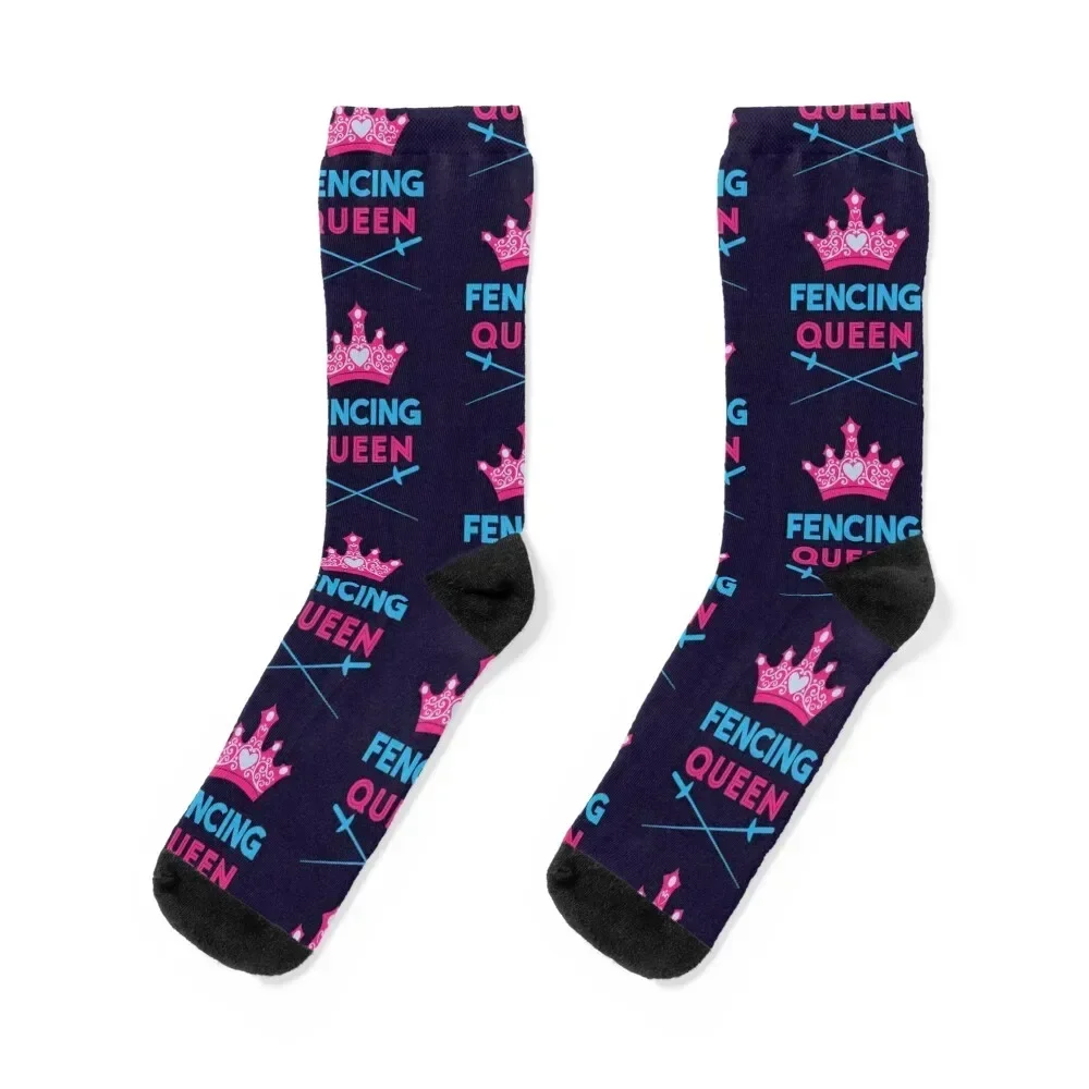 

Fencing Queen Fencer Design Socks gift Men's tennis Novelties Socks Women Men's