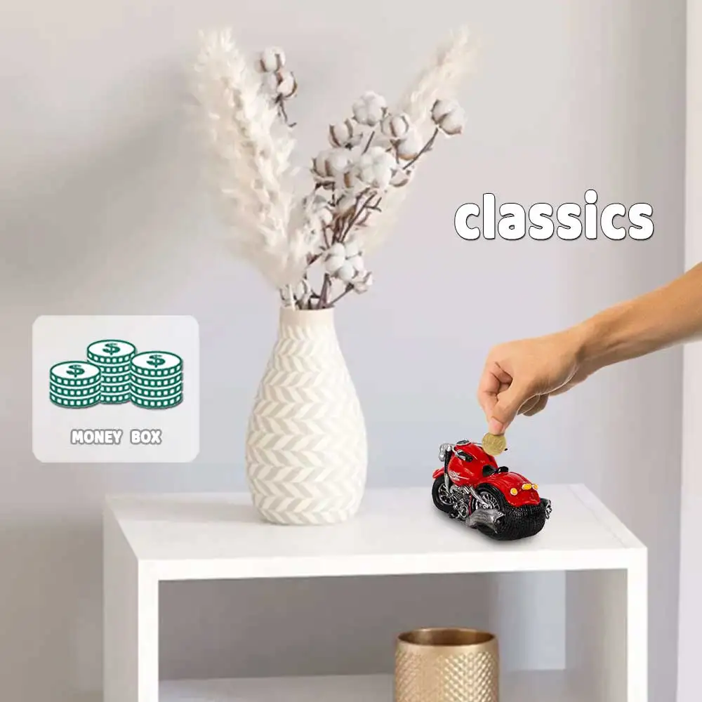 تماثيل صغيرة قابلة للجمع على شكل حيوان للدراجات النارية للأولاد وطاولة مكتب منزلية ورف كتب وديكور لعبة زينة للأطفال