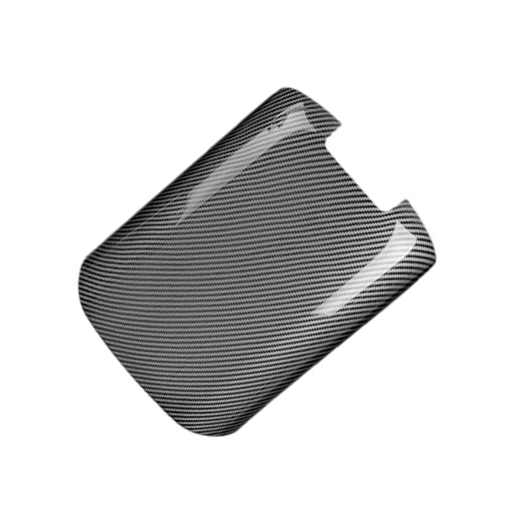 Super Sale For Porsche Cayenne 2011-2017 Car Center Console Armrest Storage Box Protective Cover ABS Carbon Fiber