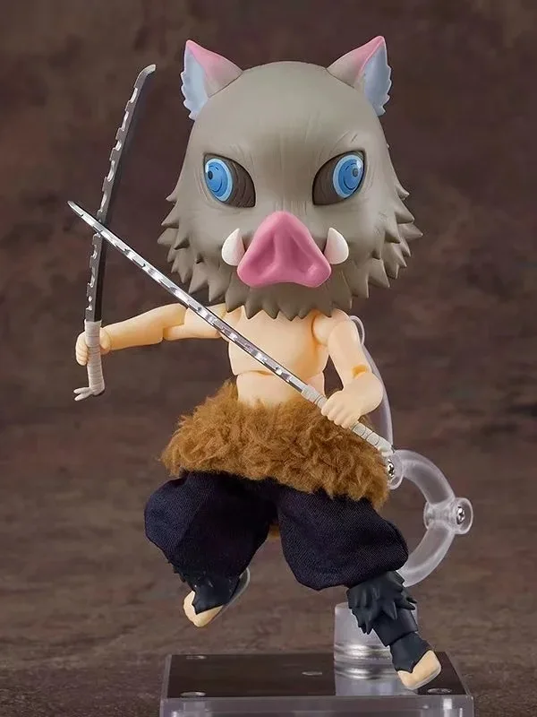 Demon Slayer Hashibira Inosuke 1361 cute Q ver. Christmas Gift for Children 10cm