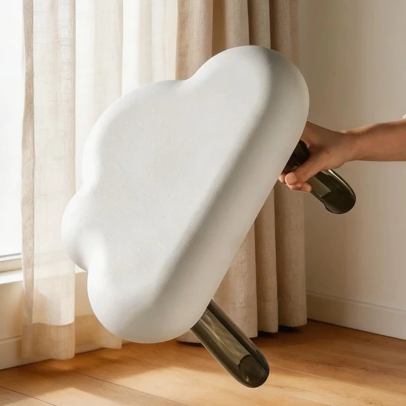 High appearance cloud shaped small stool Cute Household Multifunctional Simple FurnitureApplicable to Entryway Shoe Changing