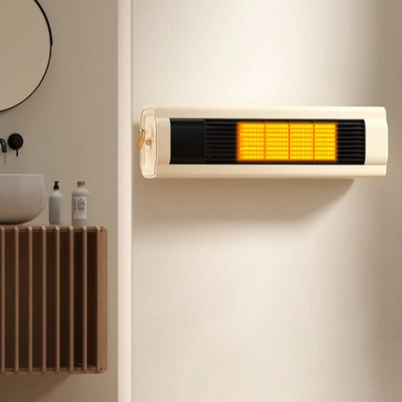 Multi-Functional PTC Heater Desktop Wall Mount Baseboard Fast Heating Energy Saving Remote Control Flame-Retardant Warm Air