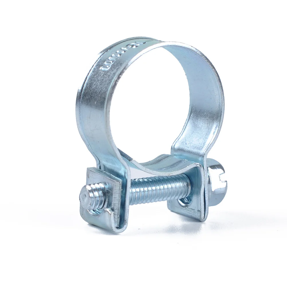 

60pcs 10 Sizes Stainless Steel Adjustable Worm Gear Clamp For Fuel Line Water Pipe Air Hose Silicone Tubing Tube Clamp Hose Clip