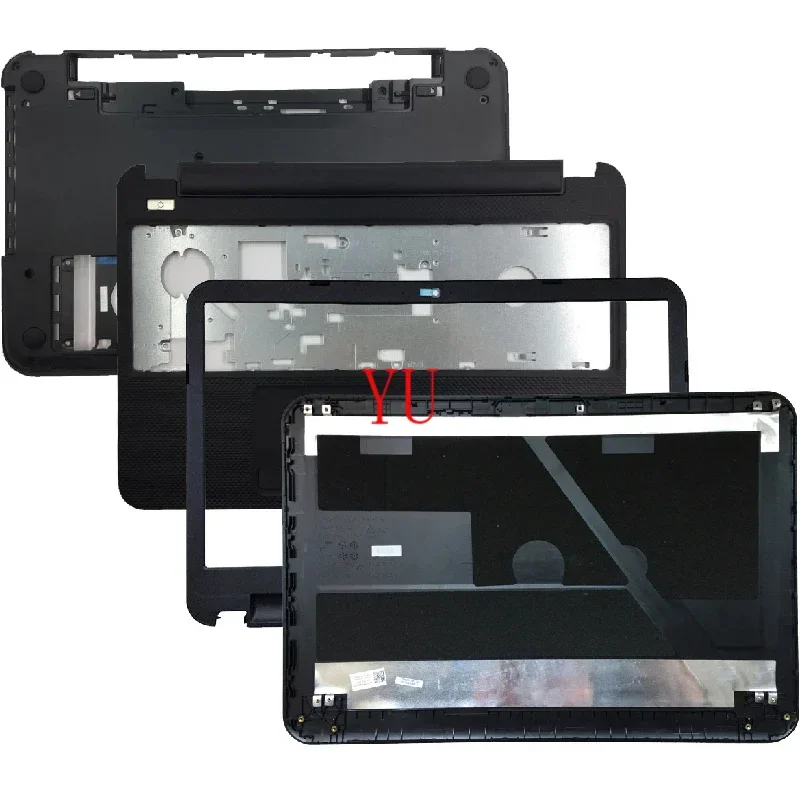 New LCD Back Cover/Front Bezel/Palmrest Upperr/Bottom Base/Hinges For Dell inspiron 15R 3521 15VD-3521 2521 3537 3521