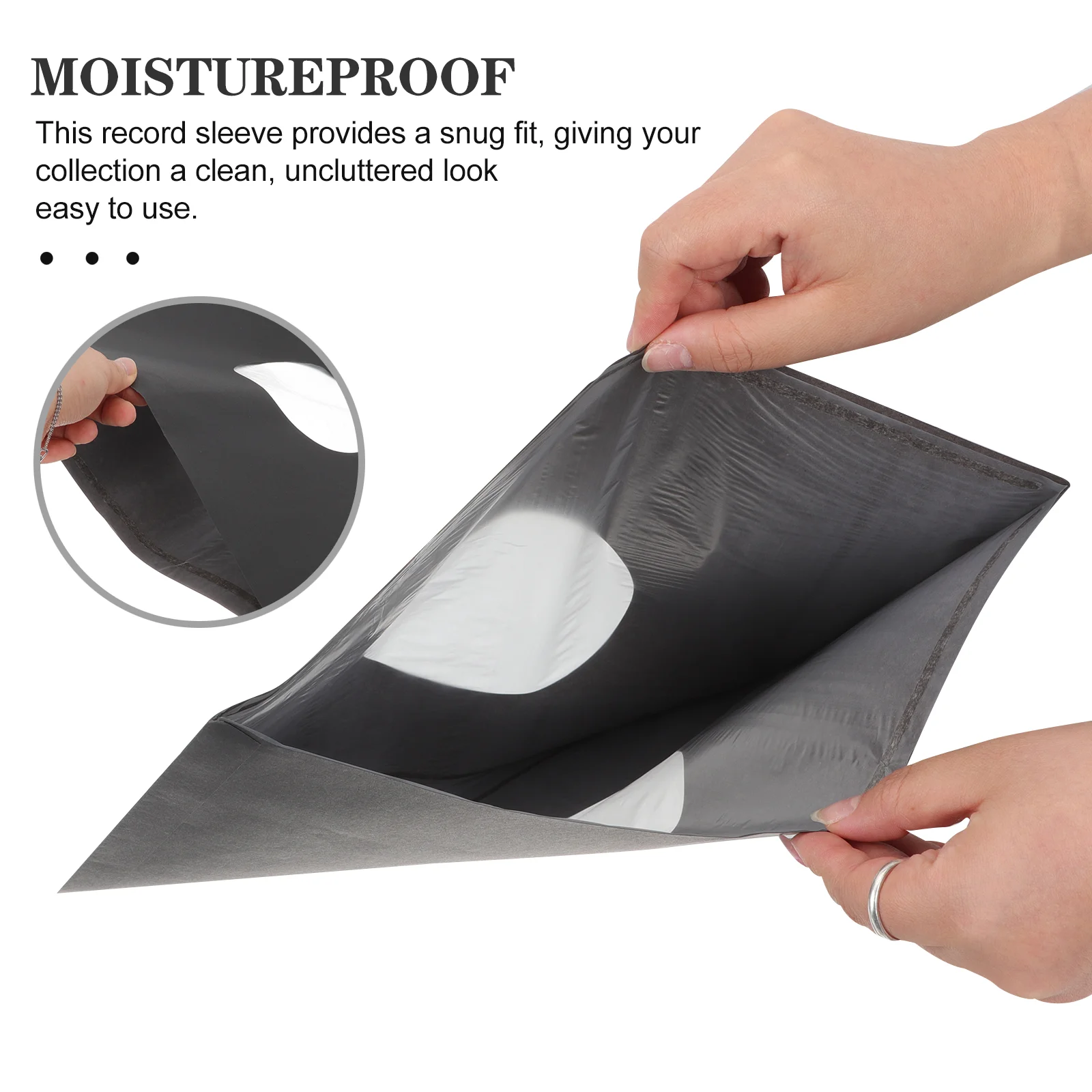 10 Pcs The Album Record Bag Vinyl Records Standard Storage after Inner Protector image 2