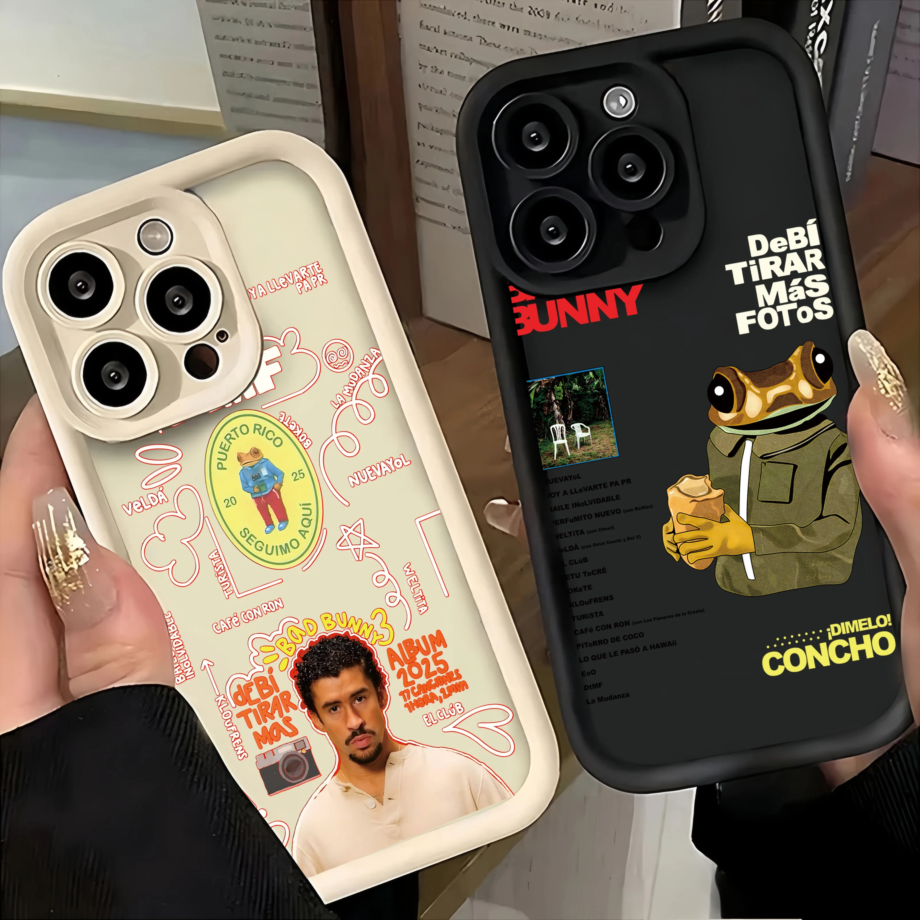 DTMF Debí Tirar Más Photos Bad Bunny Phone Case for iPhone 16e 16 15 14 13 12 11 Pro Max Mini XR XS X 7 8 6 6s Plus Soft TPU