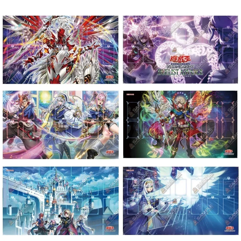 

Artmage Series 600x350mm Yu Gi Oh DIY Medius The Pure Playmat Yugioh Cartoon Card Grid Single Player Duel Disk Rubber Table Mat