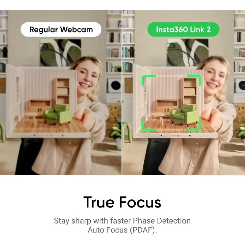New AI 4K HDR Camera PC/Mac 1/2