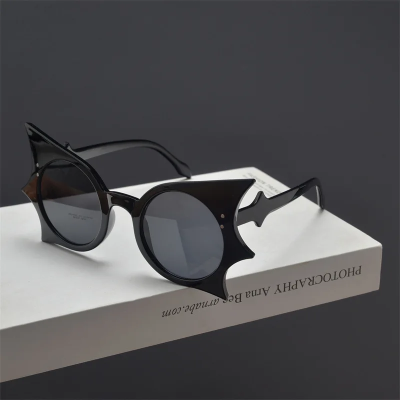 1PC Halloween Fledermaus Hip Hop Lustige Sonnenbrille Neue Sonnenbrille Nachtclub Disco Sonnenbrille – Detail 9