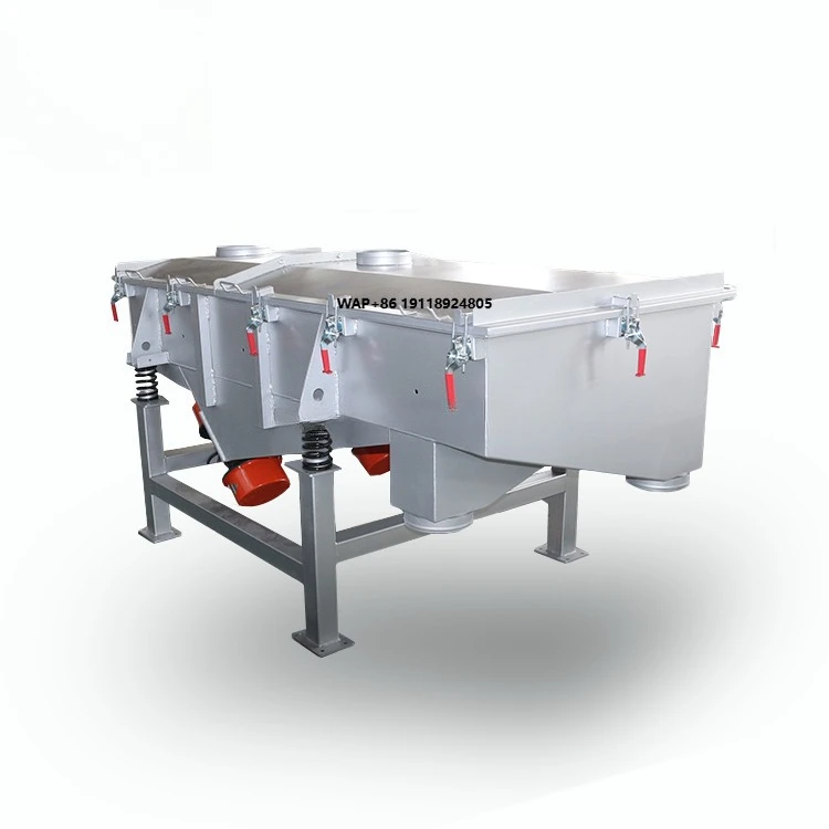 Food Industry Linear Vibration Screen for Grape Seed Separation Machine