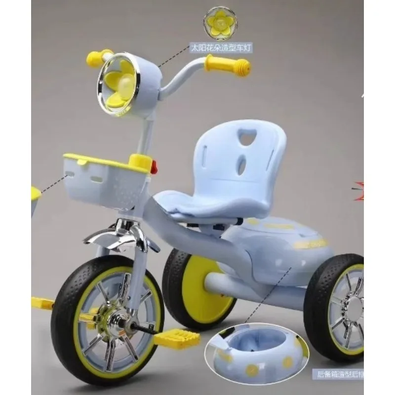 portable kids pedal tricycles baby push stroller for 1‑3‑5 years old bulk pack of 6