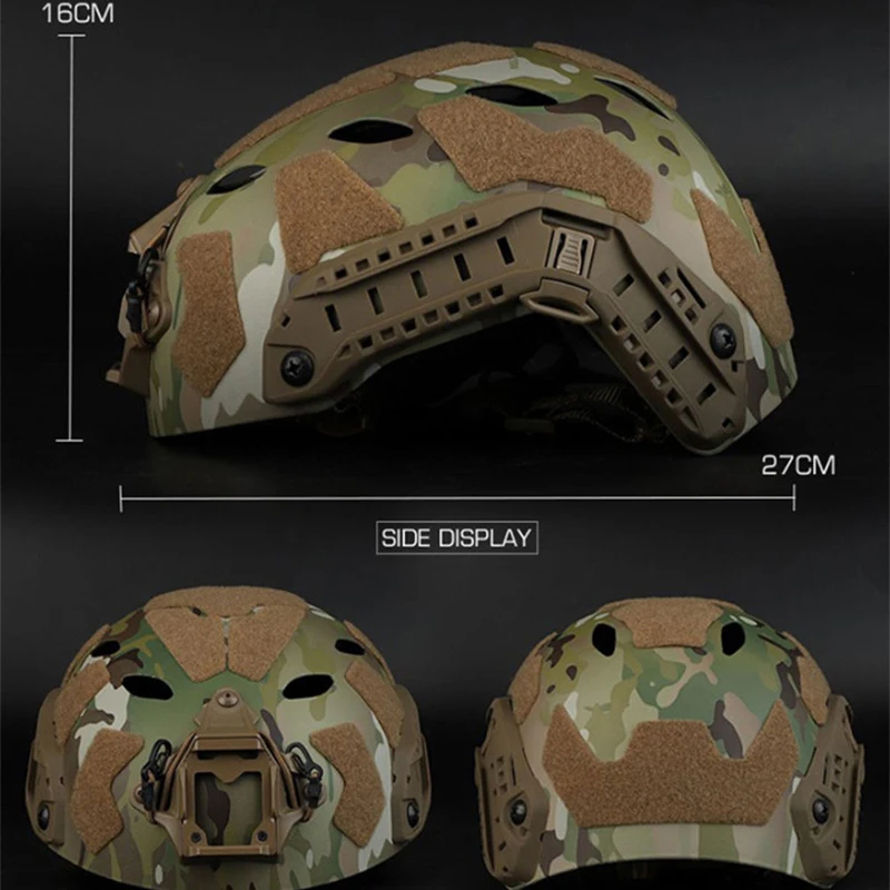 Tactical Combat Helmet SF Super High Cut Helmet Military Tactical Helmet Accessories Tactical Combat Helmet Tactical Military