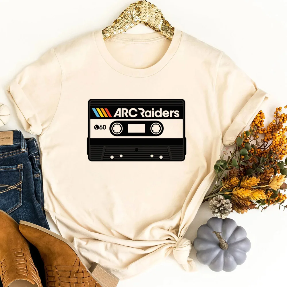 Arc Raiders t-shirt girl 2000s manga japan grunge harajuku t shirt gyaru cheap summer anime goth