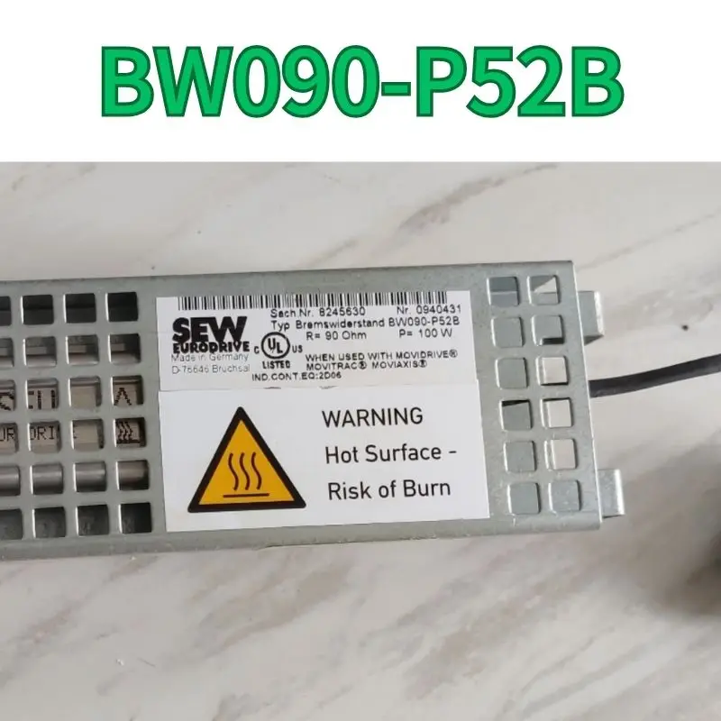 second-hand BW090-P52B braking resistor 8245630 test OK Fast Shipping