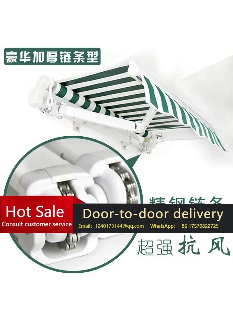 

Retractable Awning, Outdoor Canopy, Balcony Canopy, Shop