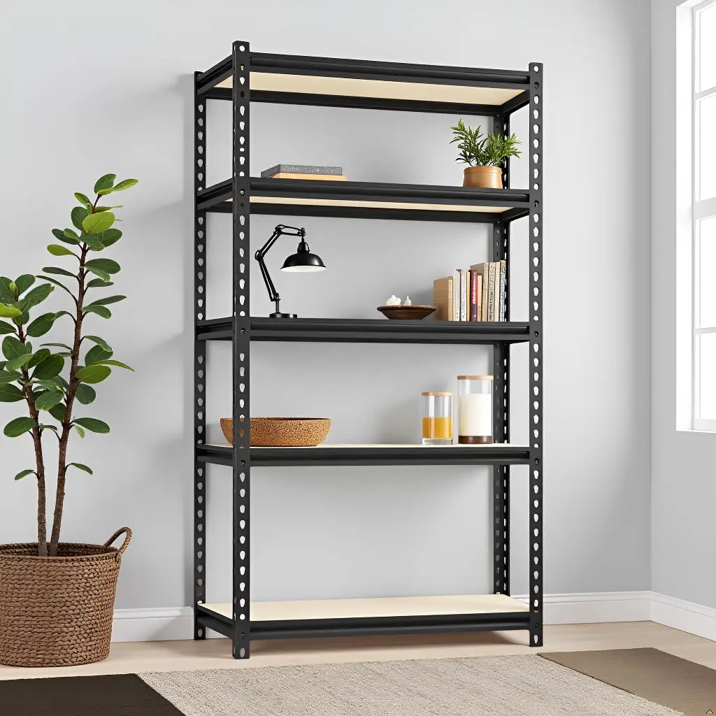 

Storage Shelving Unit Heavy Duty Garage Shelves Metal Utility Rack for Kitchen Pantry Basement Pantry Warehouse, Customized