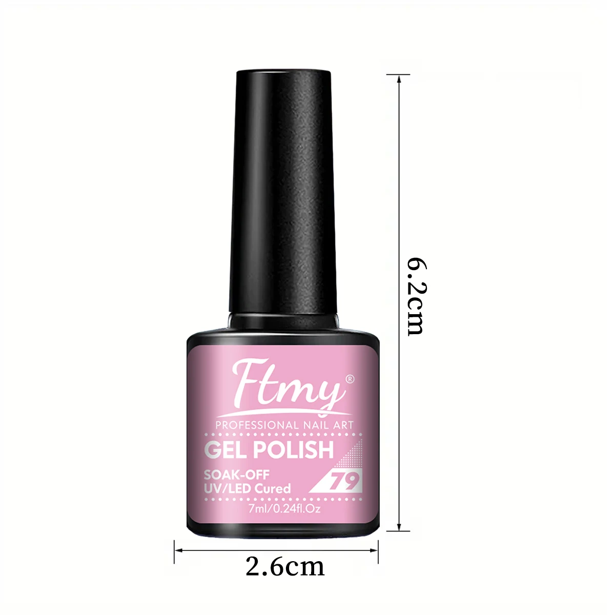 7 ml 7er-Pack superheller, reflektierender Farb-Eyeliner-Gel-Nagellack, superfeiner Stiftspitzenstreifen-Malskleber