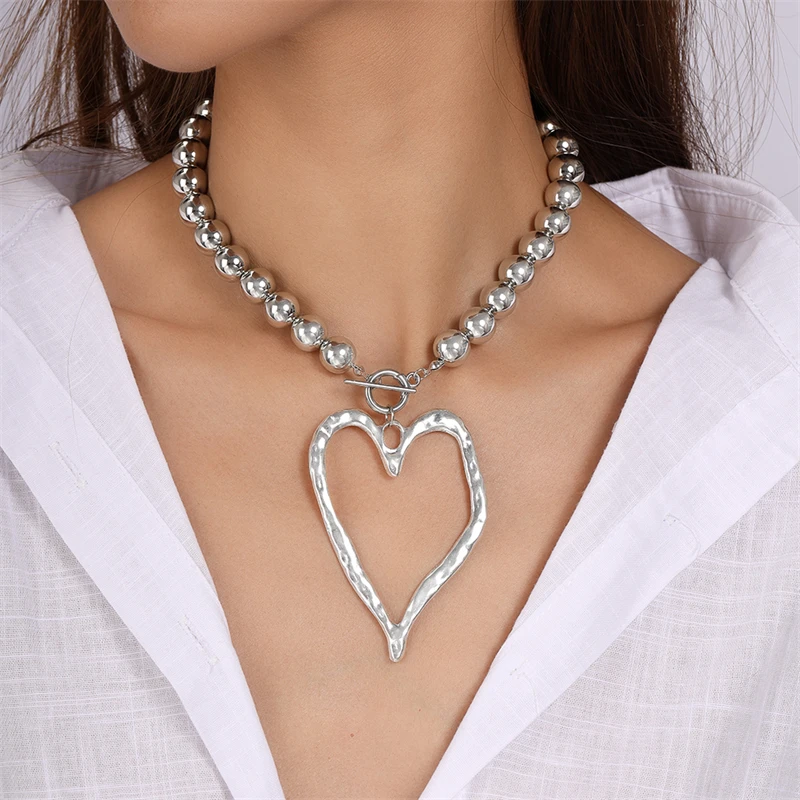 Modische handgefertigte Perlenkette für Damen, Weihnachtsanhänger mit Weihnachtsmann und Weihnachtsbaum, Halsketten für Mädchen, Neujahrsfest-Schmuck, Geschenke – Detail 31