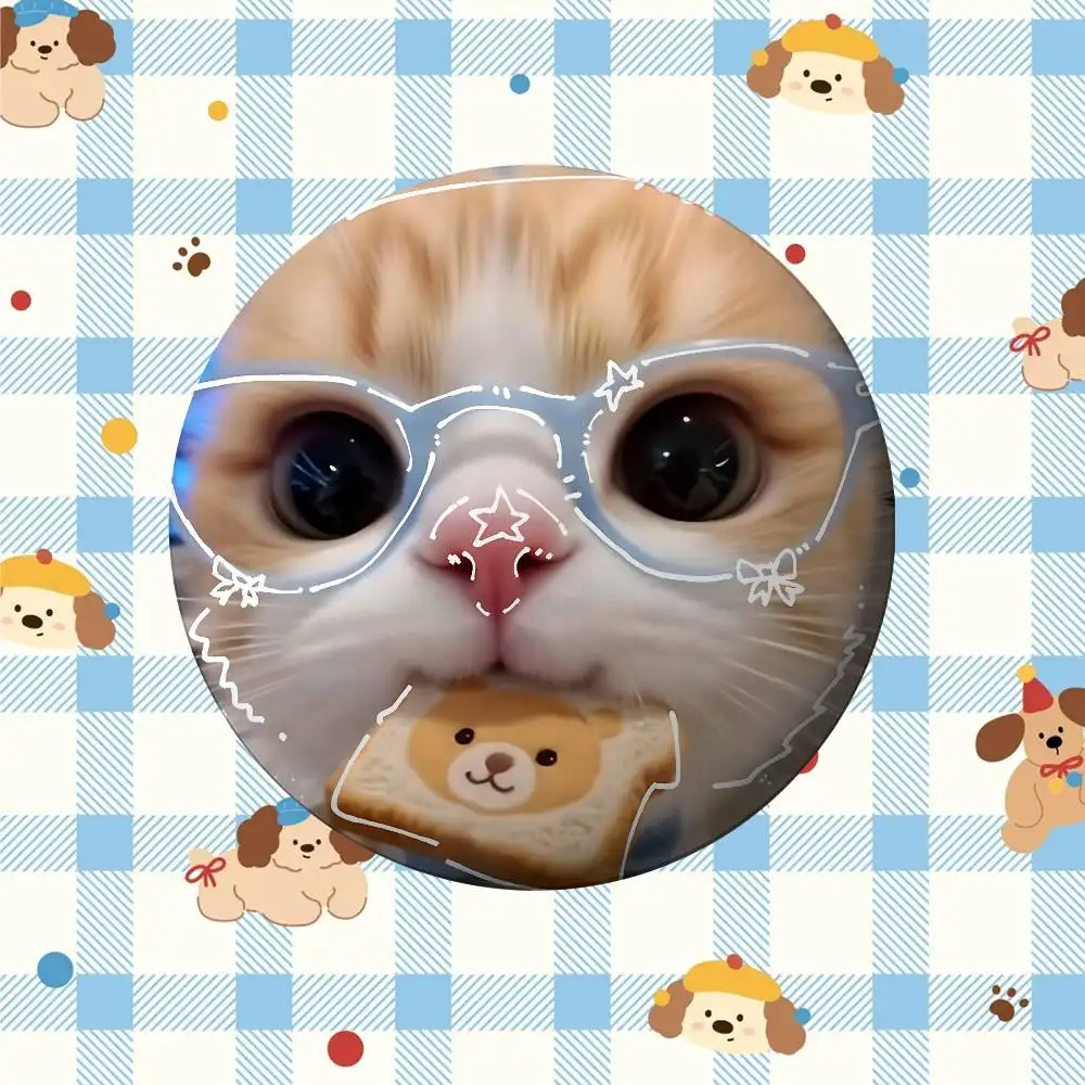 Niedliche Katzen-Memes Meow Kawaii Abzeichen Kreative Blechpins Kreative Zitat-Broschen Kleidung Rucksack Schmuck Geschenk Für – Detail 7