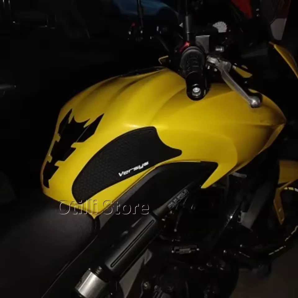 

Motorcycle Non-slip Fuel Tank Pad Sticker Waterproof Gas Tankpad Decal For Kawasaki Versys 1000 Versys1000 VERSYS 1000 2016-2021