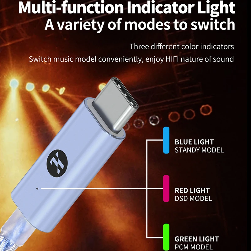 JCALLY JM20PRO Decoder DAC CS43131 ad alte prestazioni Tipo-C Adattatore amplificatore per cuffie Supporto 8 Classe EQ Regolazione audio AMP