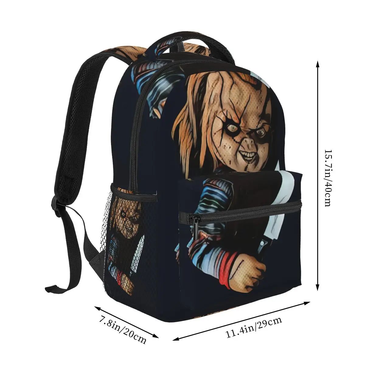 Chucky- Childs_s Play Backpack for Girls Boys Travel RucksackBackpacks for Teenage school bag