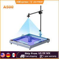 ACMER A500 Camera Precise Positioning HD Industrial Camera 5MP Pixel 450*450mm Working Area for 95% Frame Laser Engraver