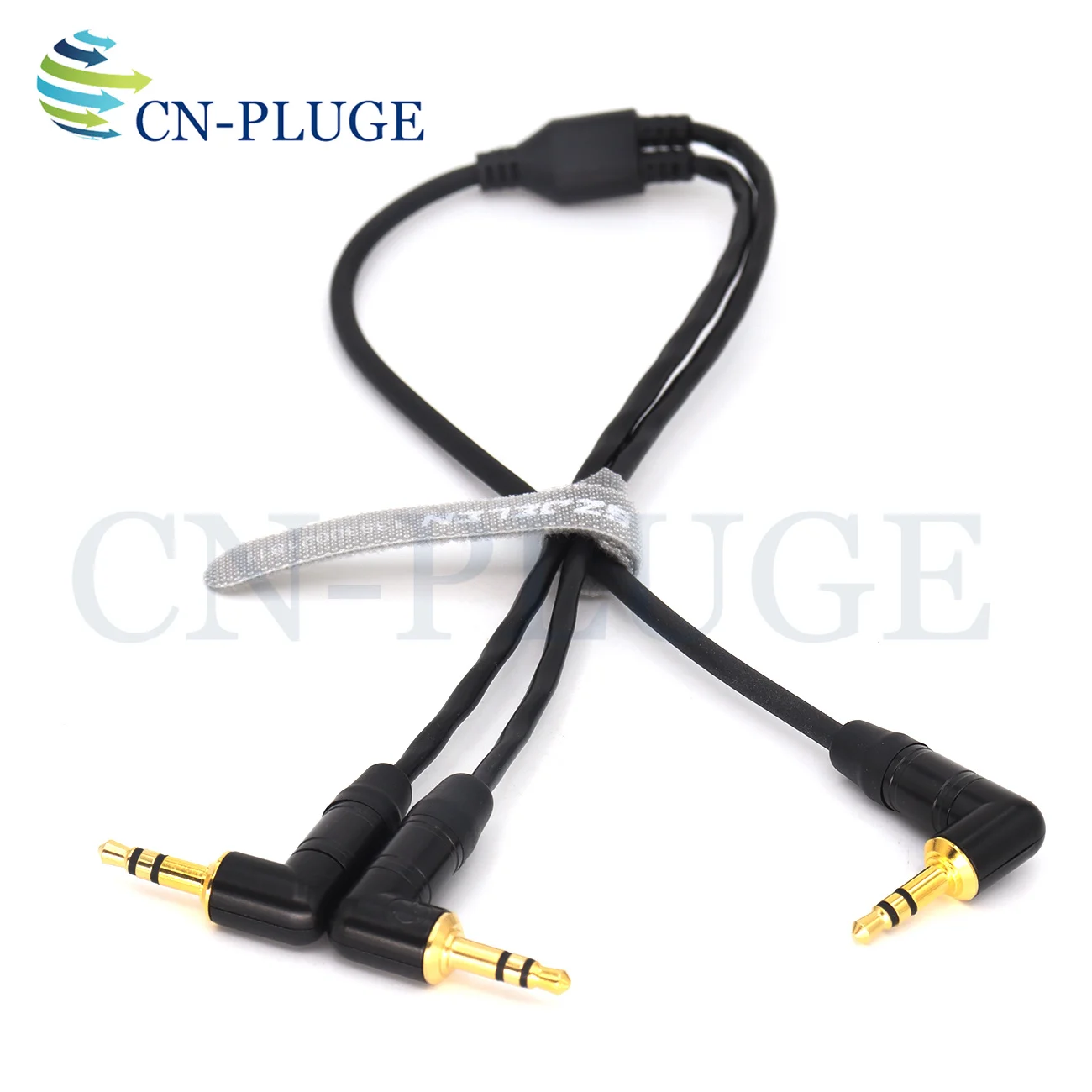 3.5mm TRS to Two 3.5mm Left and Right Channel Recording Cables Are Suitable for Rode/DJI/MOMA. Dual Microphone Camera Cable