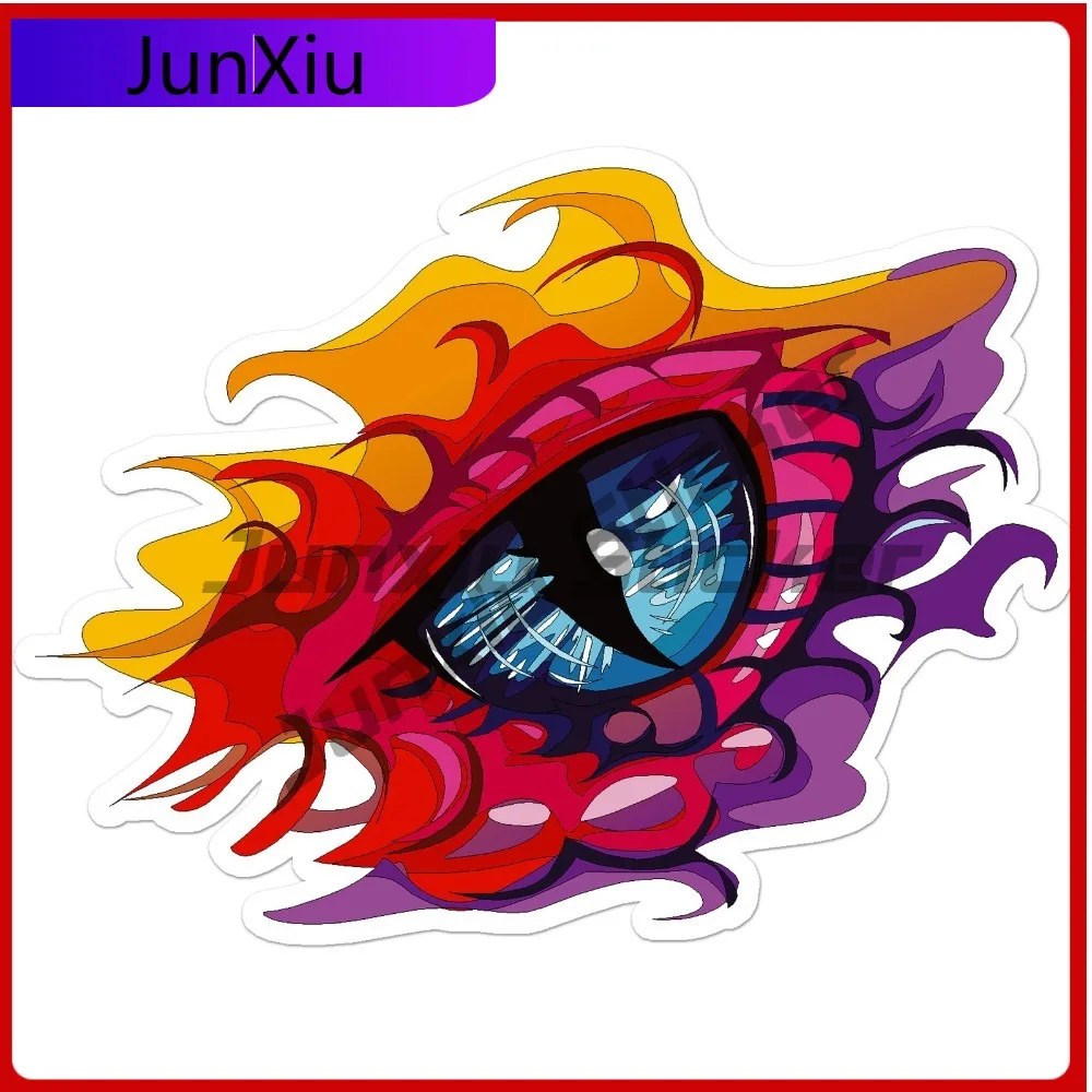 

Dragon Eye Vinyl Cute Top Quality Scratch Resistant Stylish Motorcycle Decal Accessory Waterproof Car Laptop Window Bumper