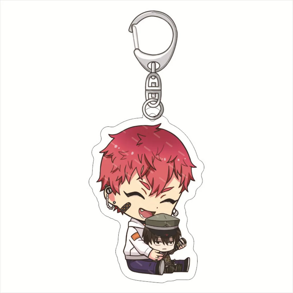 Newest Anime Thousand Blasters _Rhodoknight Acrylic Keychain Brambeth Charreville Acrylic pendant Christmas Fans Firend gift