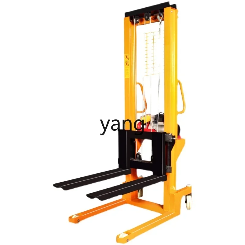 Lmm manual forklift manual hydraulic 1 ton 3 tons semi-electric forklift