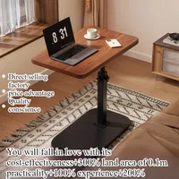 Sofa side table removable bedside rack small table lifting rotating bedside table bedroom dormitory folding coffee table 4